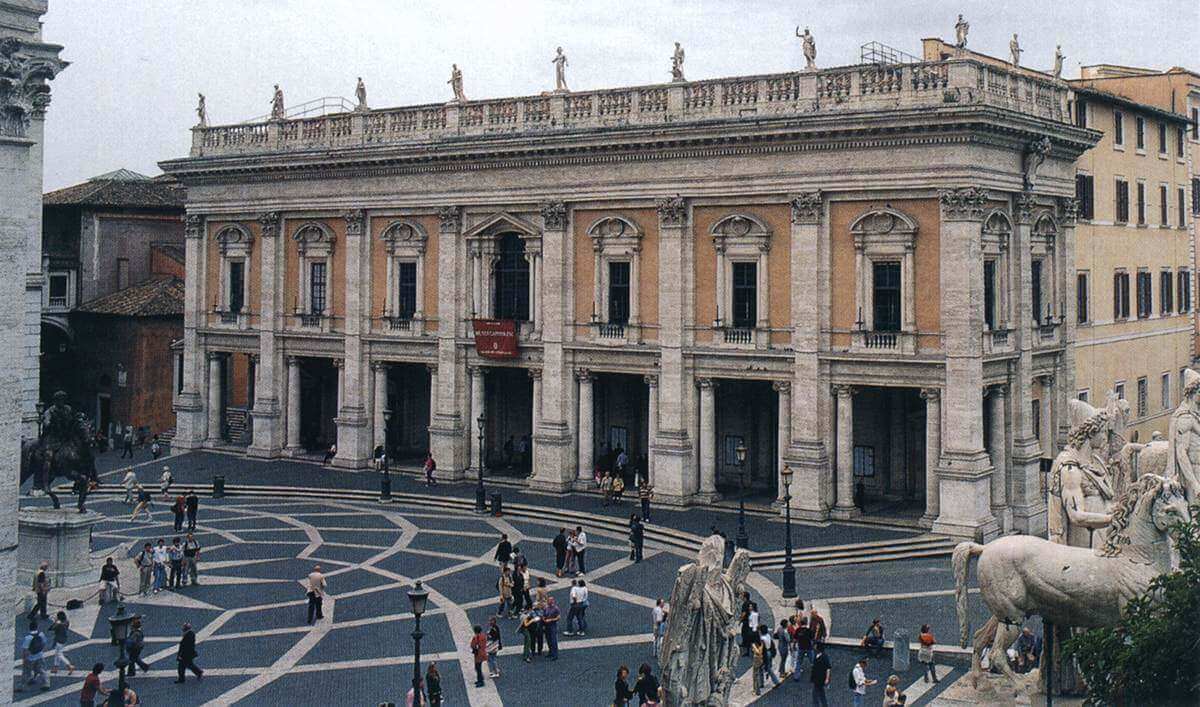Palazzo dei Conservatori, by Michelangelo