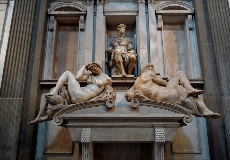 Photo of The Tomb of Giuliano by Michelangelo