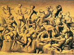 Battle of Cascina by Michelangelo
