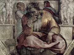 Jeremiah by Michelangelo