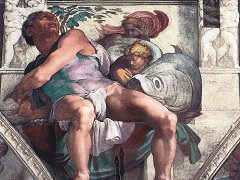 Jonah by Michelangelo