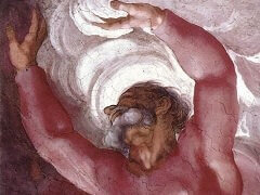 Separation of Light from Darkness by Michelangelo
