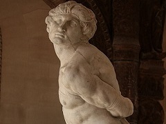 The Rebellious Slave by Michelangelo
